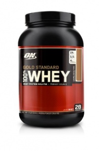 Optimum Nutrition 100% Whey Gold Standard, Caramel Toffee Fudge, 2 Pound