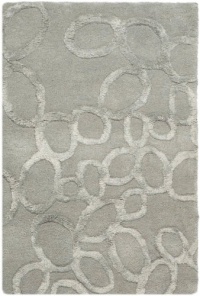 Area Rug 2x3 Rectangle Contemporary Grey Color - Safavieh Soho Rug from RugPal