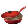 Le Creuset Enameled Cast-Iron 2-1/4-Quart Saucier Pan, Fennel