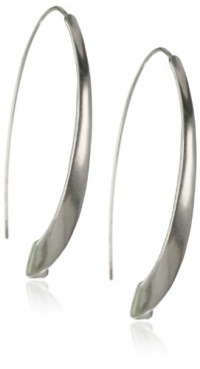 Kenneth Cole New York Worn Oval Drop Earrings