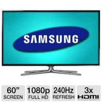 Samsung UN60ES7100 60-Inch 1080p 240Hz 3D Slim LED HDTV (Black)