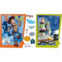 RoomMates RMK1495GM Toy Story 3 Buzz and Woody Peel & Stick Giant Wall Decals