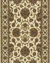 Area Rug 8x10 Rectangle Traditional Ivory Color - Momeni Persian Garden Rug from RugPal