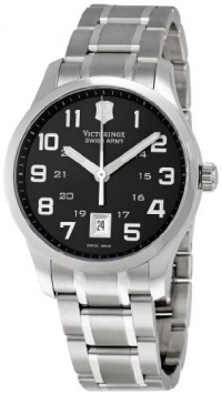 Victorinox Swiss Army Men's 241322 Alliance Black Dial Watch