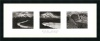 Our National Parks (Triptych) by Ansel Adams, Framed Print Art - 16.69 x 40.69