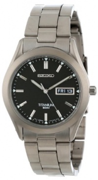 Seiko Men's SGG707 Titanium Case and Bracelet Watch