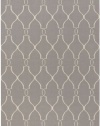 Area Rug 3x5 Rectangle Transitional Gray Color - Surya Fallon Rug from RugPal