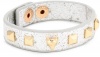 BCBGeneration Silver and Rose Gold Fox Studded Bracelet