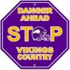 NFL Minnesota Vikings Stop Sign