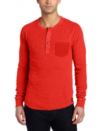 Lucky Brand Mens Men's Long Sleeve Raglan Henley