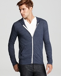 Toss on this lightweight hoodie with a pair of relaxed fitting jeans and head to your buddy's for game day.