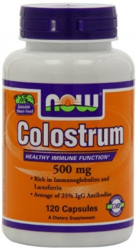 NOW Foods Colostrum 500mg, 120 Capsules