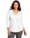 Lucky Brand Women's Plus-Size Camille Top