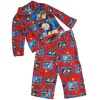 Thomas & Friends Boys Size 2T-4T Coat Pajama Set