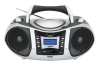 Naxa Portable MP3/CD Player with Text Display, AM/FM Stereo, USB/SD/MMC Inputs