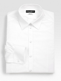 Clean, crisp sartorial standard tailored in fine Italian cotton.Button-frontPoint collarCottonDry cleanMade in Italy