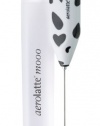 Aerolatte Mooo Milk Frother with Travel Case, Cow Print