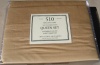 Fine 510 Linen 510 Thread Count Queen Sheets SET Mocha