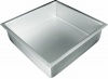 Fat Daddio's Anodized Aluminum Square Cake Pan, 10 Inch x 10 Inch x 2 Inch