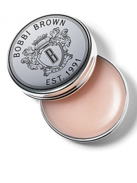 Specially formulated with wheat germ and olive oil, this comfortable, non-greasy lip balm immediately goes to work comforting lips. Wear alone for natural look, with lip liner or lip gloss. Bobbi Brown Lip Balm comes in a sleek and portable polished silvertone tin. 