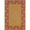 Oriental Weavers Sphinx Lanai Beige/Red Palm Trees Rug 3'7 x 5'6