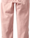 Levi's Girls 7-16 Daria Cuffed Denim Legging, Petal Pink Fade, 14