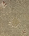 Dalyn Rugs Studio 301 5-Feet by 7-Feet 9-Inch Area Rug, Aloe