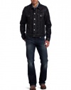 True Religion Men's Jimmy Super Jacket, Black, X-Large