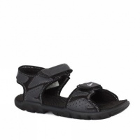 Nike Sandals Kids Santiam 5, Black, (Youth 1)