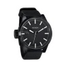 NIXON Men's NXA127001 Black Leather Strap Watch