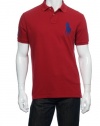 Polo Ralph Lauren Custom-Fit Weathered Big Pony Polo, Casino Red, Large