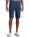 Levi's Men's 505 Straight Fit Short, Dark Stonewash, 32