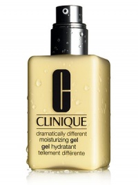 Dramatically Different Moisturizing Gel. Oil-free moisture drink developed by Clinique's dermatologists to maintain optimal moisture balance for skins comfortable in the cheeks but oily in the T-zone, or oily all over. Oil-free formula softens, smoothes, improves. 