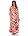 Calvin Klein Women's Plus-Size Bias Printed Maxi