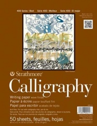 Strathmore 400 Series Calligraphy Pad 8 1/2 in. x 11 in. sheets pad of 50