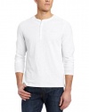 Calvin Klein Sportswear Men's Long Sleeve Solid Slub Henley Knit