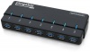 Plugable 7 Port USB 3.0 Hub with 4A Power Adapter (VIA VL812 Chipset - USB 2.0 compatible)