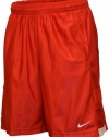 NIKE Men's Zone Basketball Warm Up Shorts-Red/White