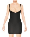 Assets Red Hot by Spanx Featherweight Firmers Open Bust Body Slip (1640) S/Black