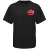 MLB Majestic Cincinnati Reds Black Wordmark T-shirt