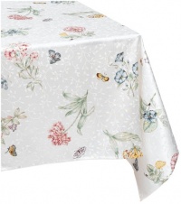 Lenox Butterfly Meadow 52-inch by 52-inch Square Tablecloth