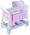 Summer Infant Carter's Classic Comfort Wood Bassinet, Pink/White