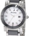 Bulova Women's 98P122 Highbridge Substantial Ceramic + Stainless steel construction Watch