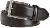 Tommy Hilfiger Men's Glove Grain Dress Belt, Black, 34