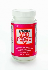 Mod Podge CS11211 8-Ounce Glue, Sparkle