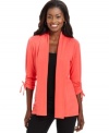 Perfect for layering, make this petite cardi from JM Collection a new favorite basic!