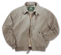 Weatherproof Mens Microfiber Classic Jacket, Stone, Large