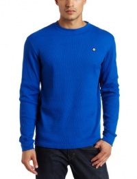 Southpole Men's Basic Long Sleeve Thermal T-Shirt With Hexagon Chest Detail