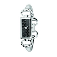 Gucci Women's YA119506 Tornabuoni Rectangle Black Dial Watch