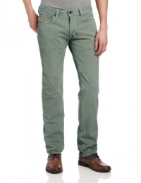 Diesel Men's Safado Slim Straight Leg Jean, Green, 29x32